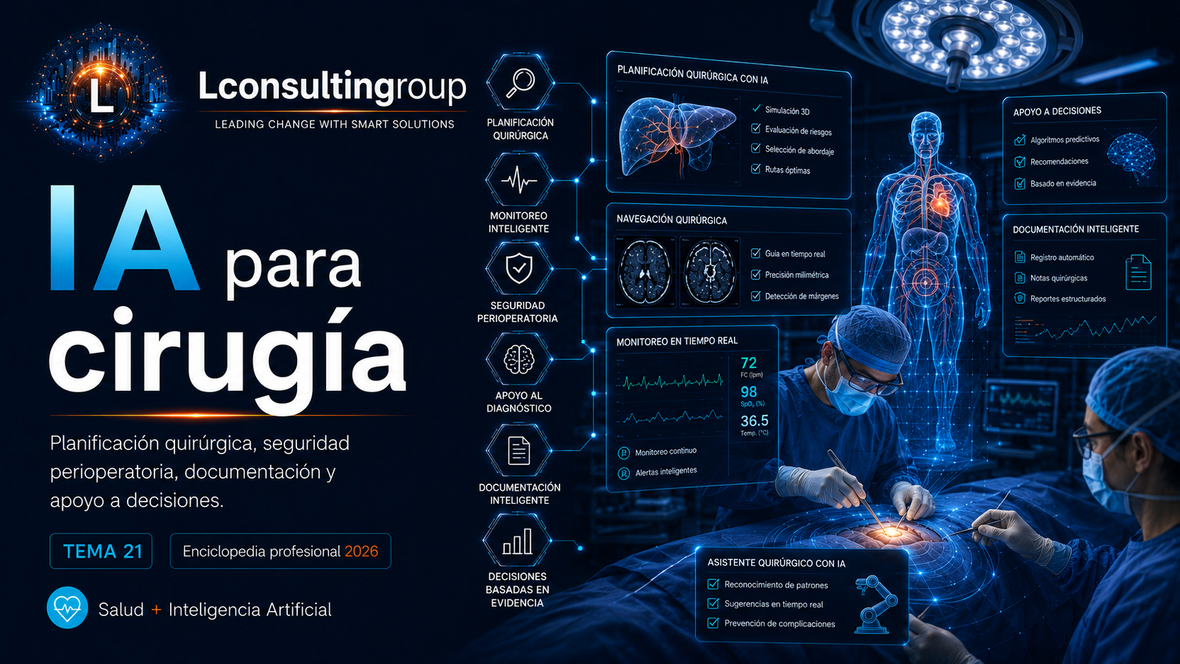 Caratula de enciclopedia 21 ia para cirugia lconsultingroup 2026 edicion ampliada