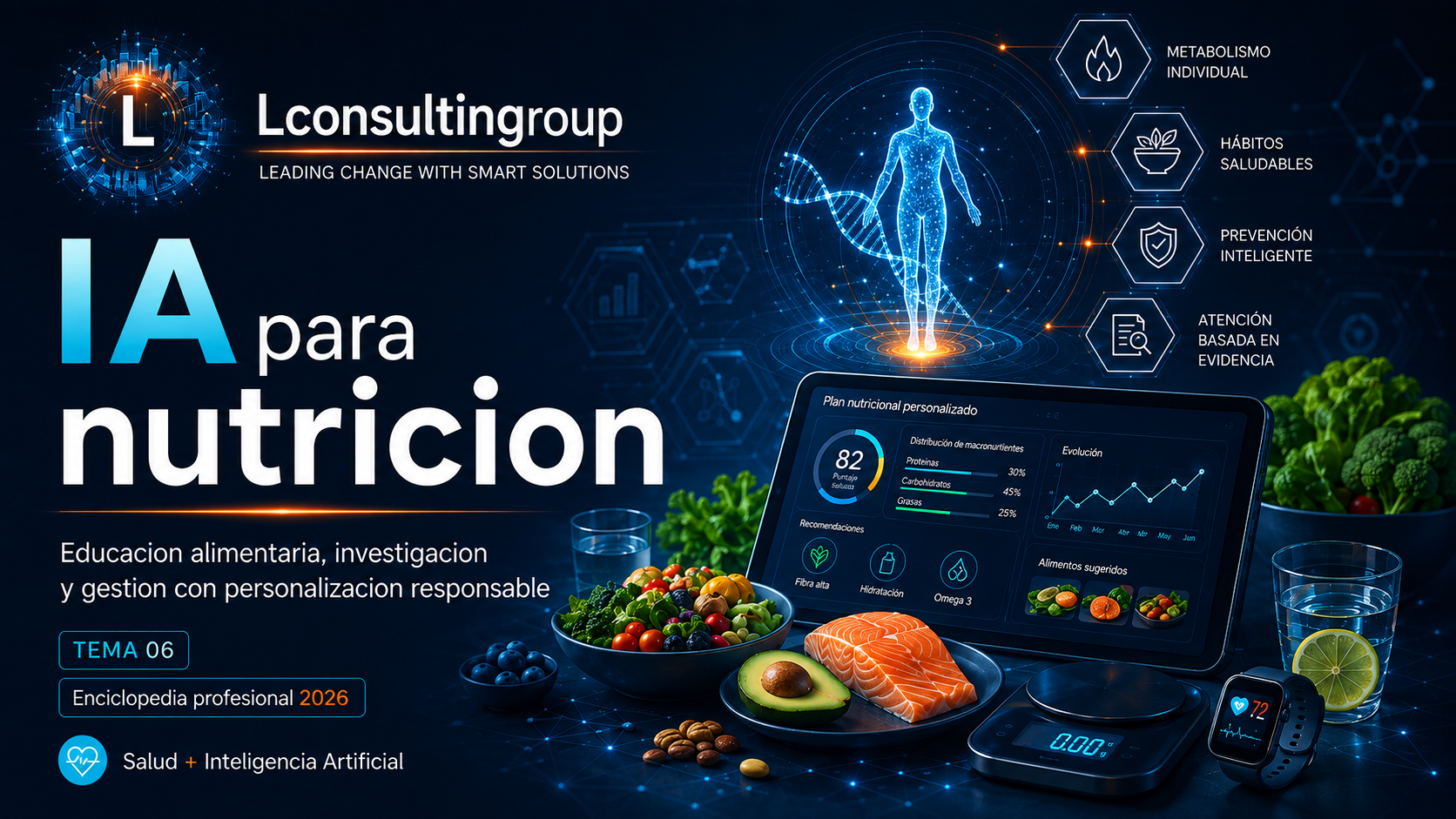 Caratula de enciclopedia 06 ia para nutricion lconsultingroup 2026 edicion ampliada